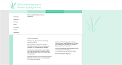 Desktop Screenshot of naturheilpraxis-wegmann.de